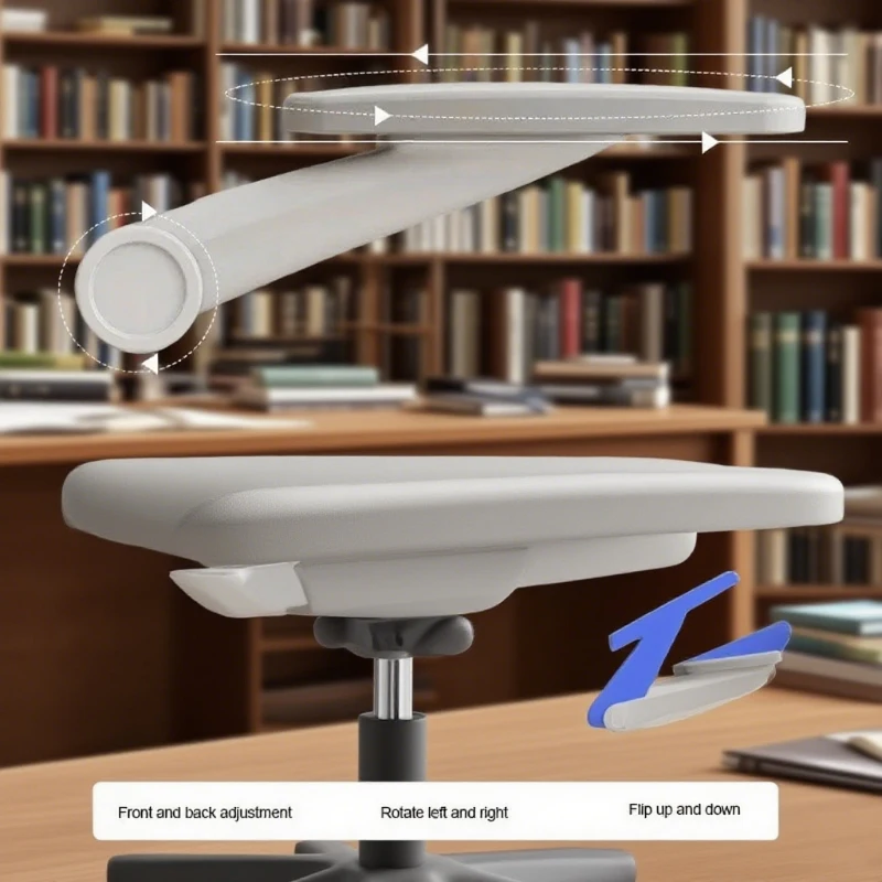 كرسي مكتب مريح قابل للتعديل مسند الذراع كرسي داعم للفقرات القطنية شبكة مسند الظهر قطب كرسي دوار Bureaustoel المنزلية مكتب المورد