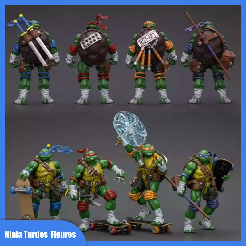 Originate 1/18 Ninja Turtles Figure Leonardo Raphael Donatello Michelangelo Anime Figures Collection Model Doll Toy Kids Gift