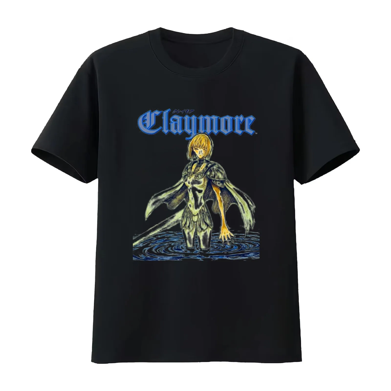 Bandit Claymore Anime Manga Gift Fan T-Shirt Summer Casual Cotton Tee Oversized Streetwear Tops Vintage Graphic Print