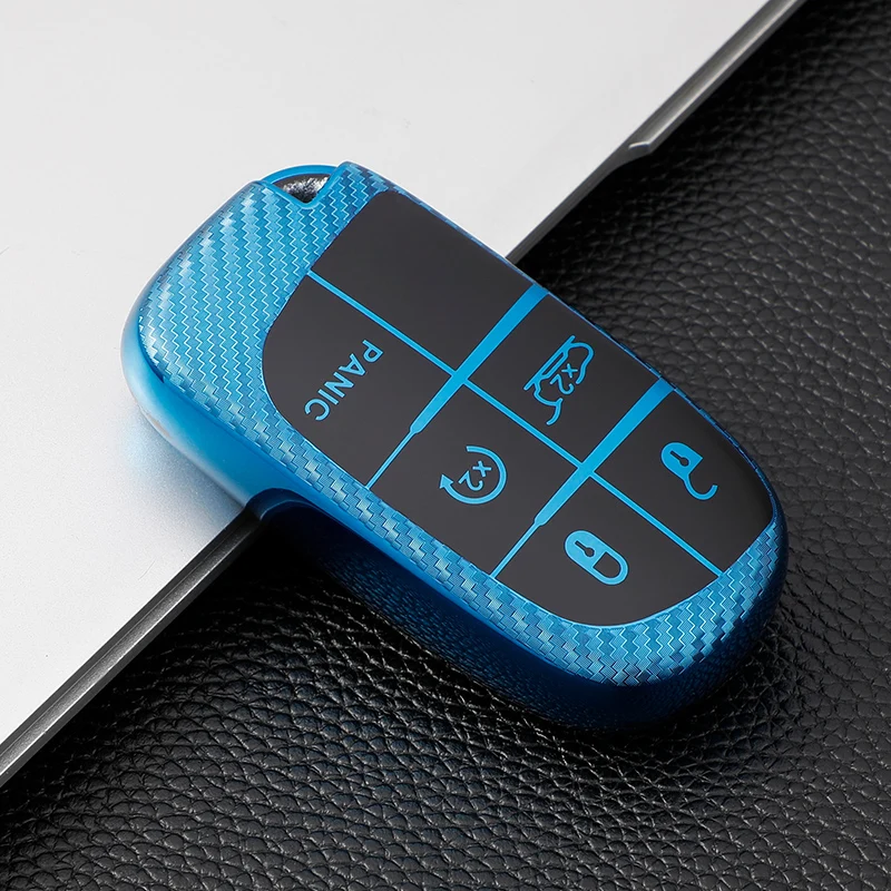 3 5 Button Car Key Case Cover For Jeep Renegade Compass Grand Cherokee For Chrysler 300C Wrangler Dodge Car Accessaries Keychain