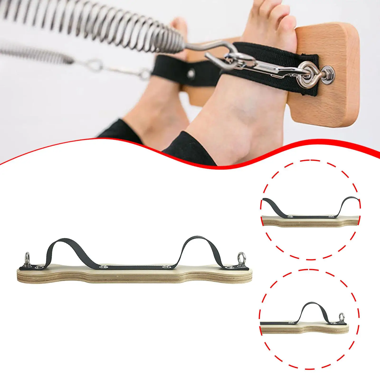 

Pilates Airplane Exercise Board Airplane Board Comfortable Workout Professional Aircraft Plate Pilates Correction Plate