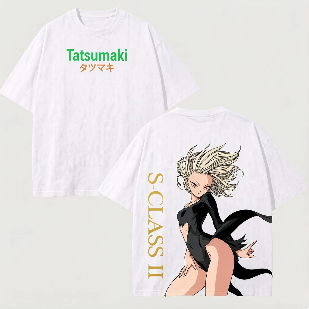 Tefmachi Pattern Knitted T-shirt, Harley Cook, Soft Style, Cotton Loose-Fitting Short-Sleeved T-shirt, Men's and Women's