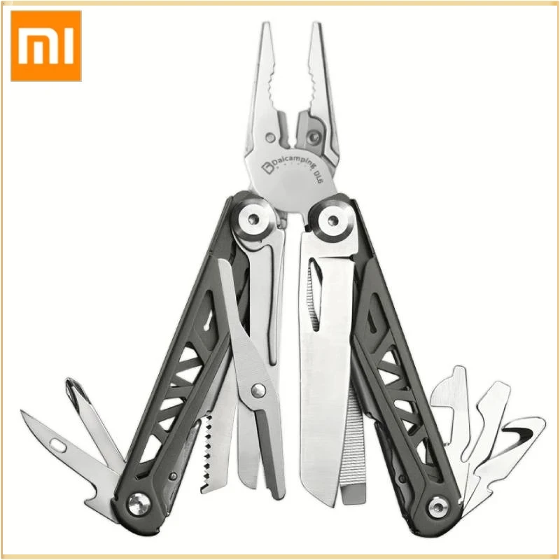 XIAOMI MIJIA Outdoor Multitool Plier Cable Wire Cutter HRC78K Multifunctional Multi Tools Outdoor Camping Folding Knife Pliers