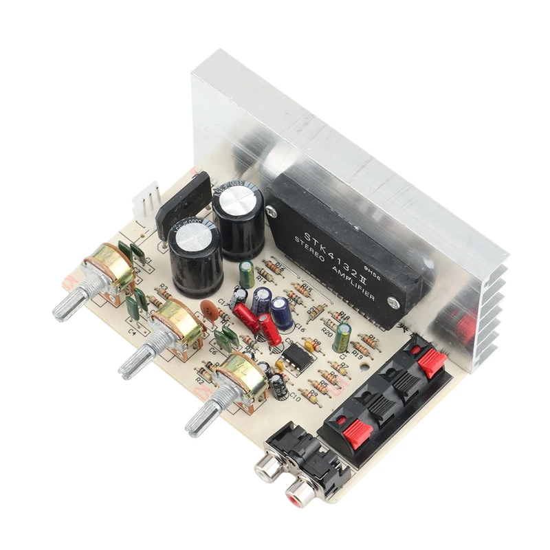 AM0408 Universal 2.0 Channel Digital Power Audio Stereo Amplifier Board DC 12V STK Thick Film Series Amplifier Board