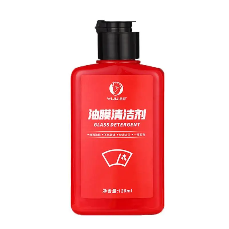 

120ml Car Glass Oil Film Remover 120ml Auto Glass Polishing Glass Stripper Water Spot Remover For Windscreen Windshield Window