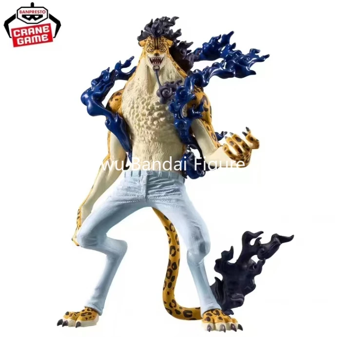 In Stock, Brand New Genuine Bandai BANPRESTO Scenery KOA King of Art Rob Lucci Awakening - Anime Figure Model Collection Gift