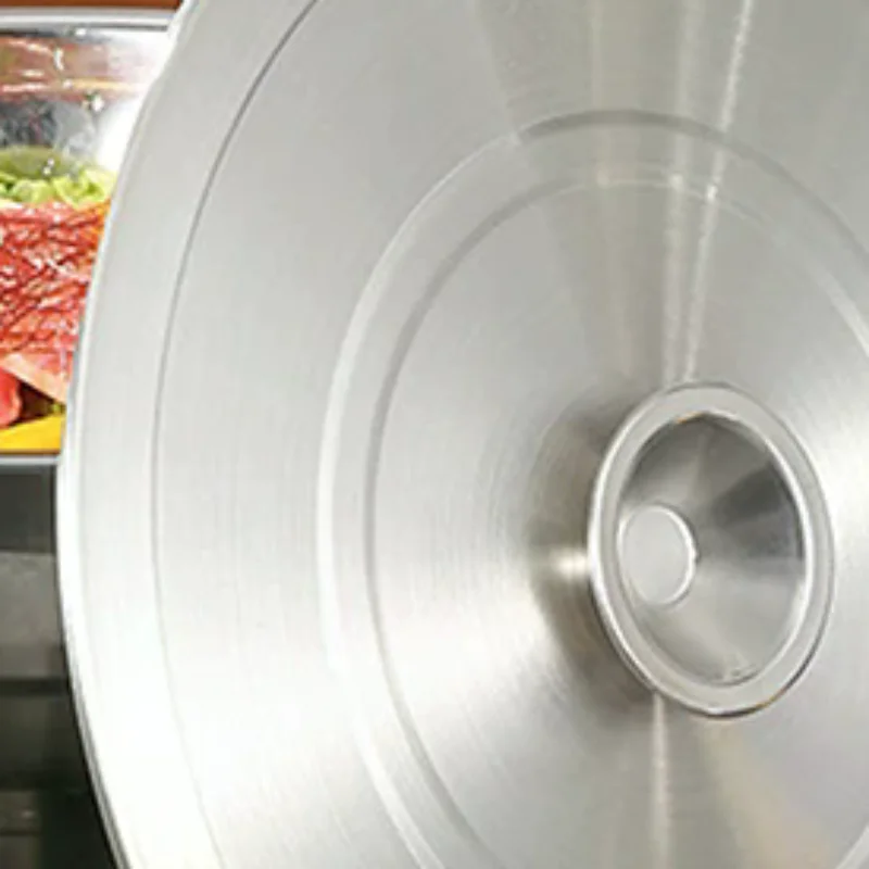 

20/22/24CM Stainless Steel Cookware Lid Reusable Cooking Pot Cover Wok Cover Frying Pan Lid Flat Pan Cover For Bowls Basins