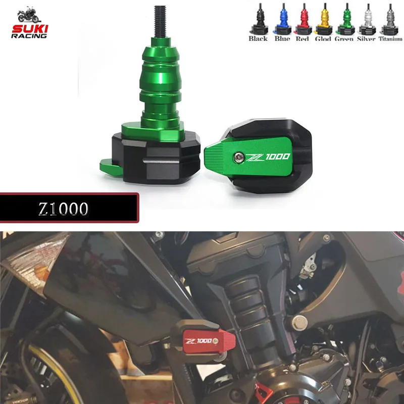 

For KAWASAKI Z1000 Z 1000 2010-2018 2017 2016 2015 Motorcycle CNC Falling Protection Frame Slider Fairing Guard Crash Protector