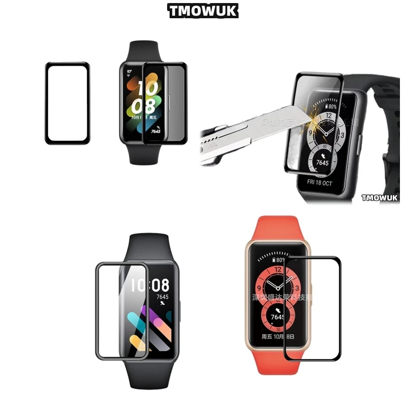 

Full Cover 3D Curved Screen Protector With Soft PMMA, Anti-Scratch For Huawei Honor Band 6 7 9 10