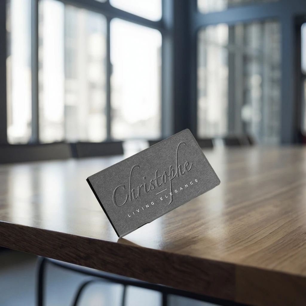 custom. European Classical Pattern Silver Foiled Custom Business Cards for High-End Clubs-Made from Cardboard and Kraft Paper