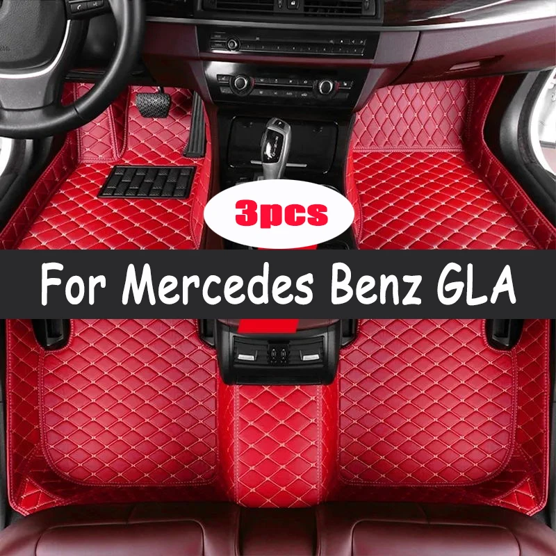 

Автомобильные коврики для Mercedes Benz GLA 2019 2018 2017 2016 2015 2014, ковры на заказ, автостайлинг, аксессуары для интерьера, подушечки для ног