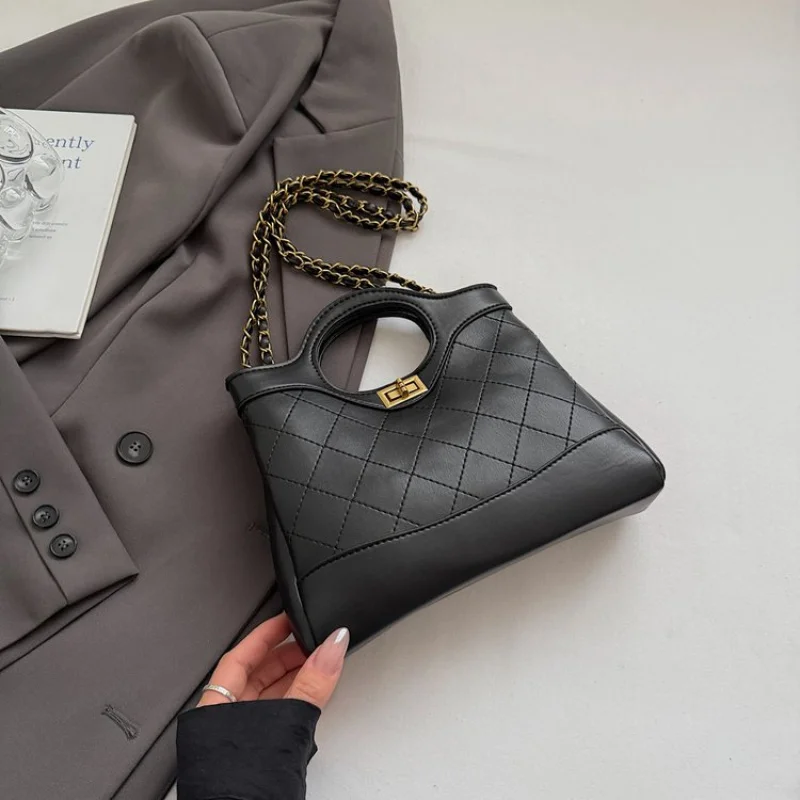 حقيبة ركاب عصرية بشعار حروف رسول محفظة للمتسوقين للنساء كاجوال عتيقة أنيقة وبسيطة