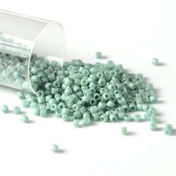 2000pcs Japan Miyuki Delica Beads 11/0 Frosted Matte Color Glass Seed Beads for DIY Craft Jewelry Bracelet Jewelry Making