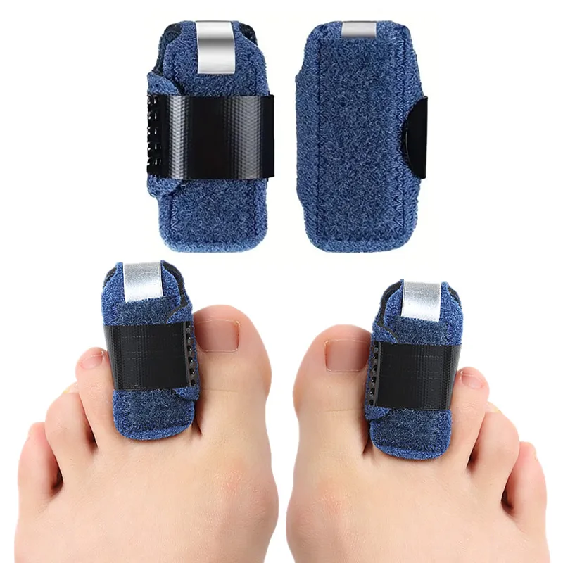 

High Quality 1Pc Toe Splint Straightener for Hammer Toe Corrector for Women / Men Brace Hammertoe Splint Toe Wrap Covers Broken