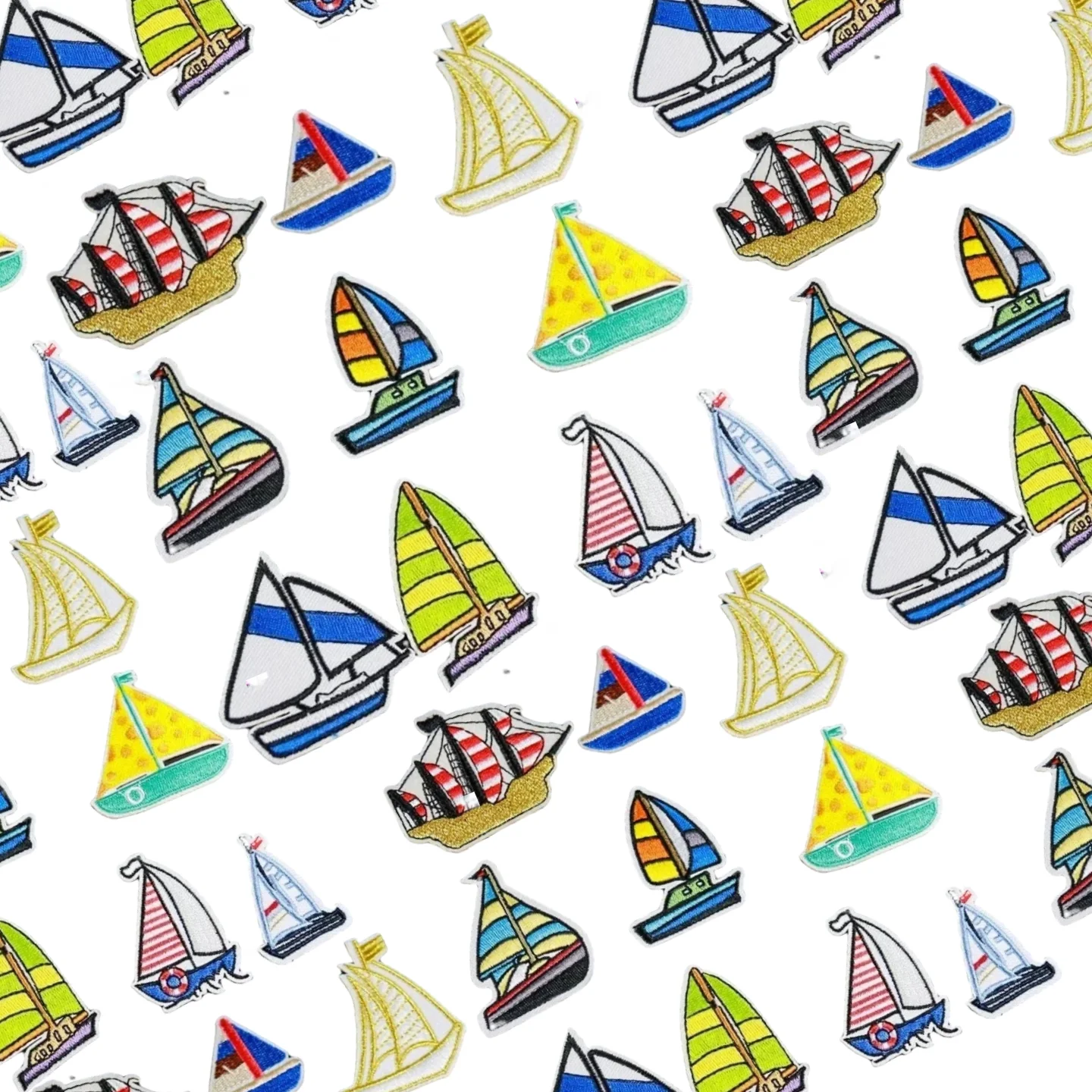 

Huanian Fashion Sailing Ironing Patches Anime Cloth Sticker Clothes Sticker Children's Decoration Adhesive Backing Repair Decal