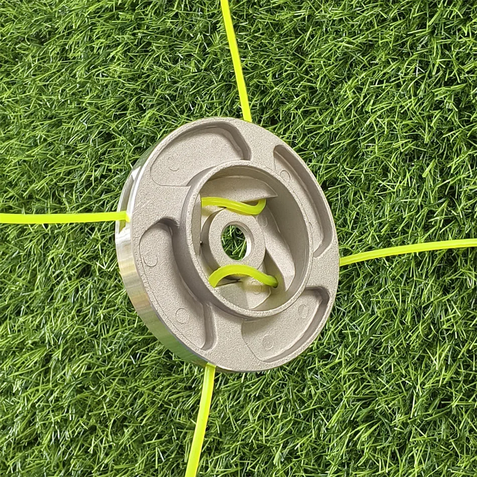 Cortacésped de gasolina, cortacésped, carcasa de aleación de aluminio, cabezal de corte, accesorios para cortacésped, accesorios para cortacésped al aire libre