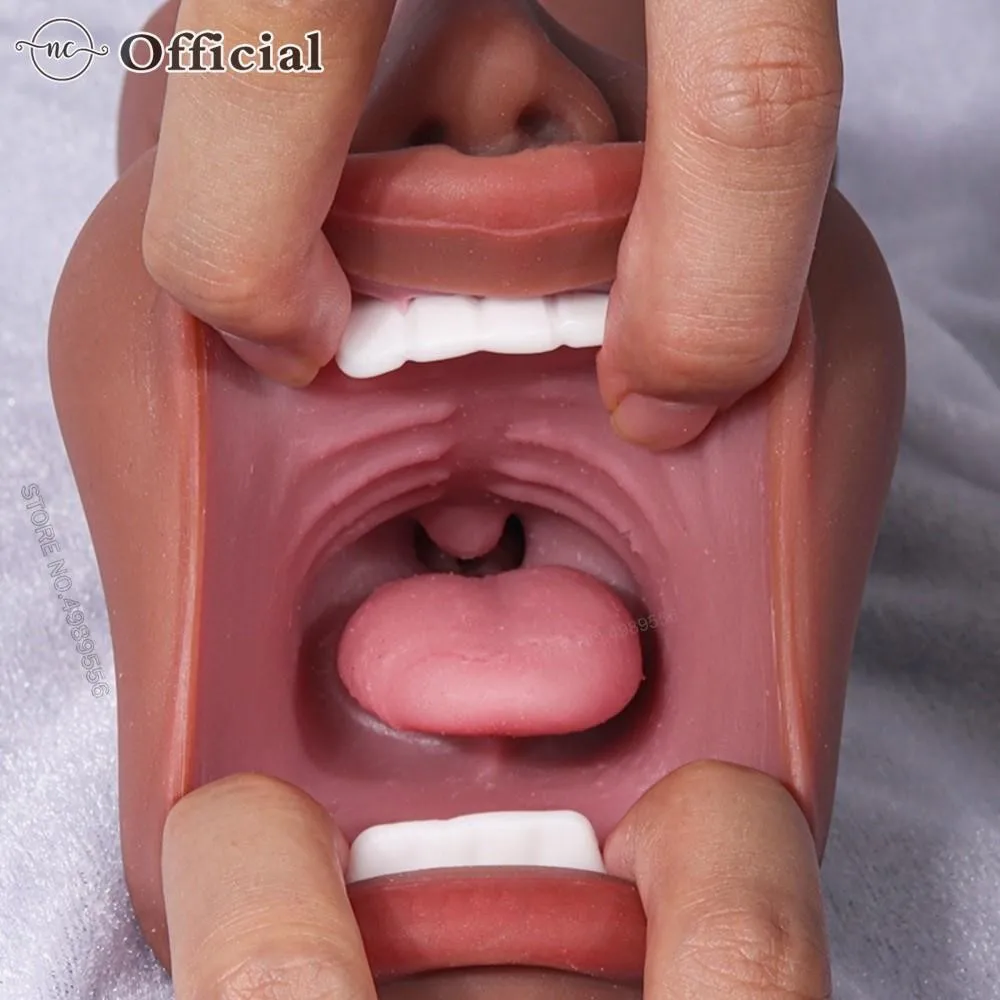 3 in 1 Male Masturbator Realistic Vagina Anal Mouth Real Deep Pussy Throat Sex Toys for Men Women Vaginal Oral Masturbation Cup