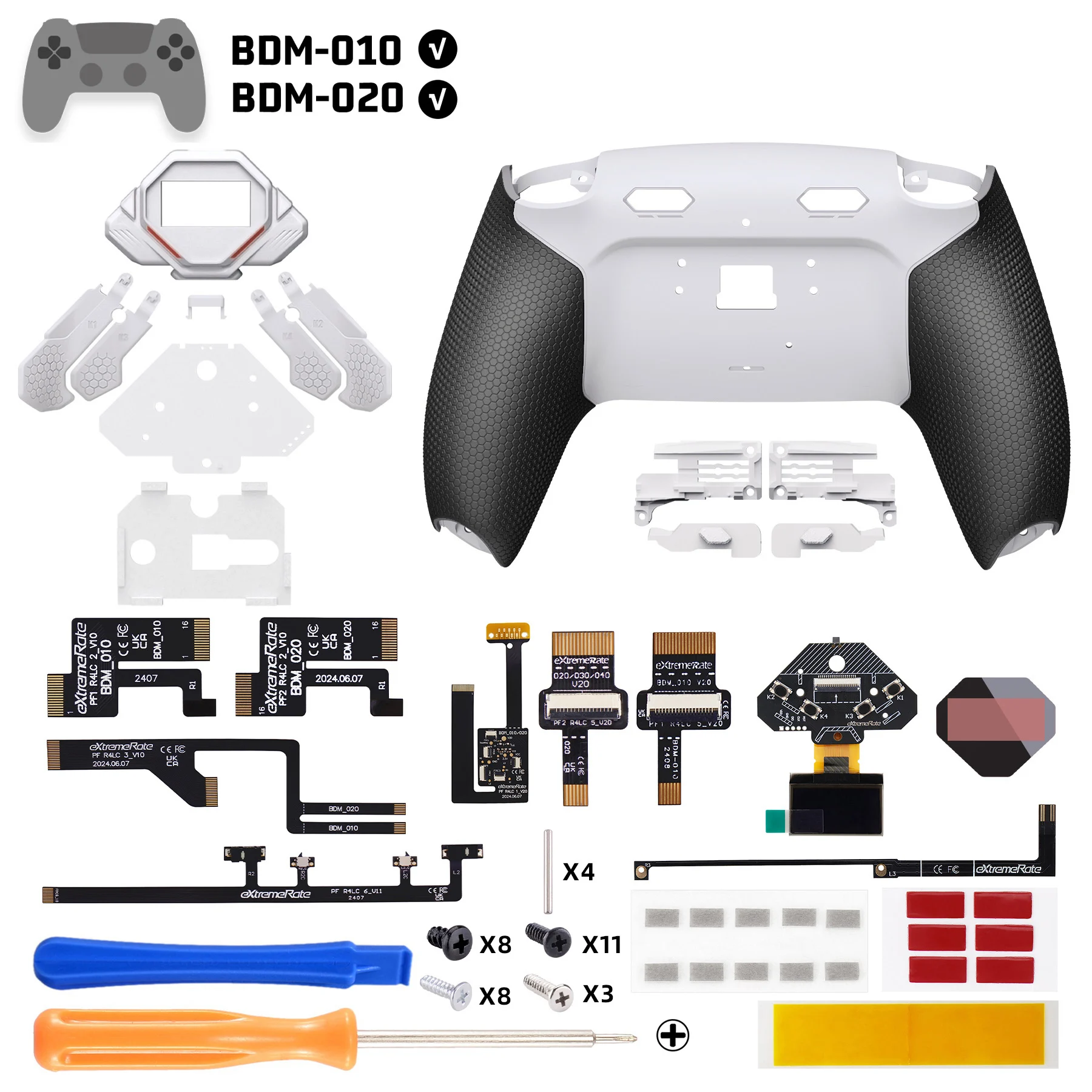 eXtremeRate SPARK リマップ可能 4 バックボタンセット ps5 