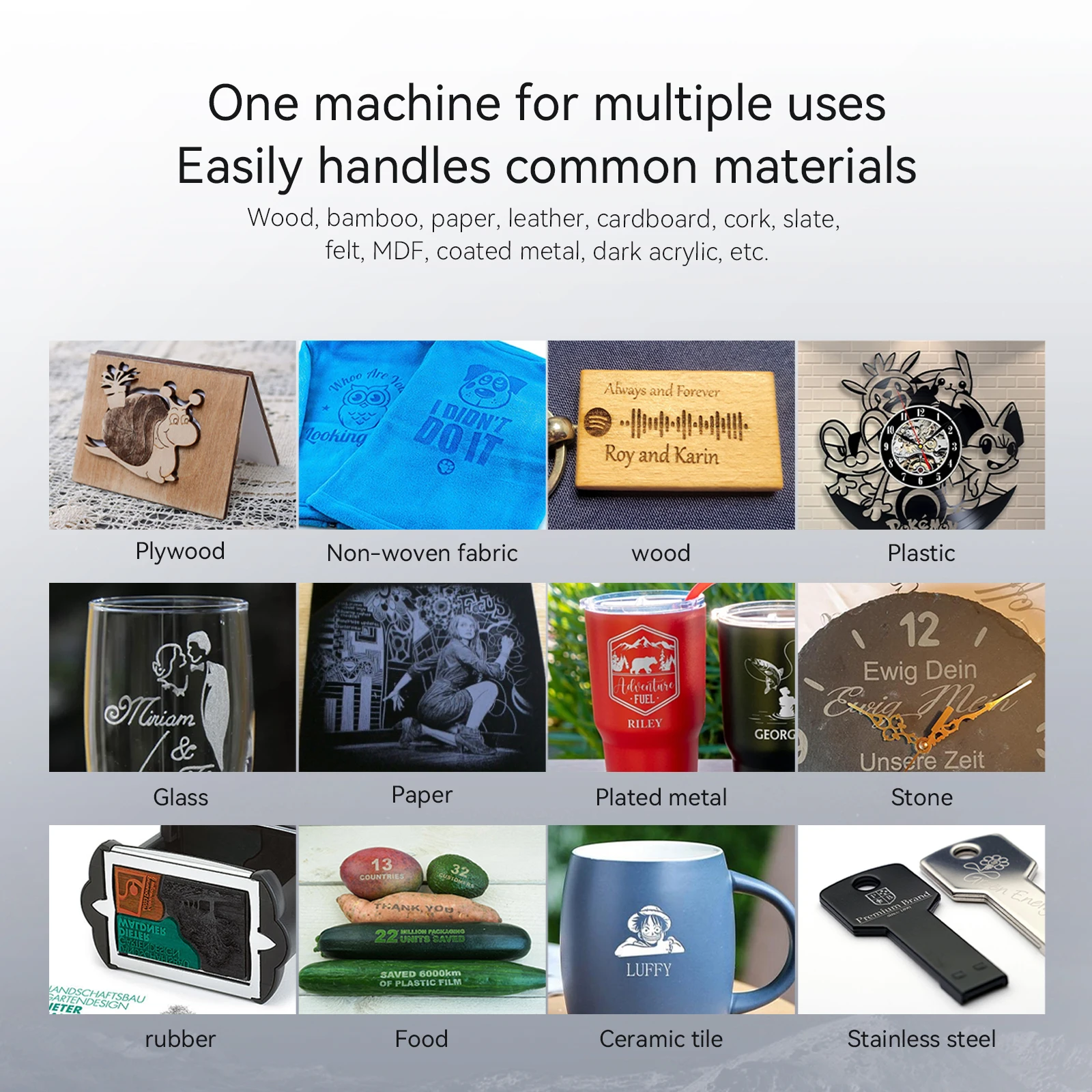 Atomstack 7 واط/12 واط حفارة ليزر صغيرة محمولة لتقوم بها بنفسك ماكينة بلوتوث رسمت علامة الكلب ورقة جلدية خشبية بلاستيكية شعار ماكينة بتحكم رقمي بالكمبيوتر