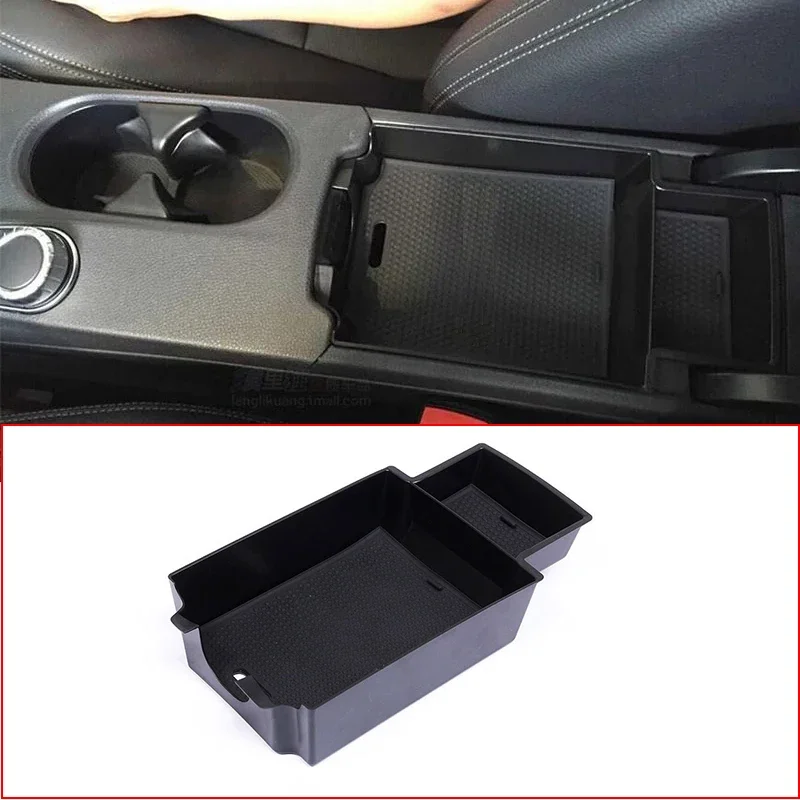 For Mercedes Benz CLA W117 C117 GLA A B Class Car Central Center Glove Armrest Storage Box Tray Car Accessories