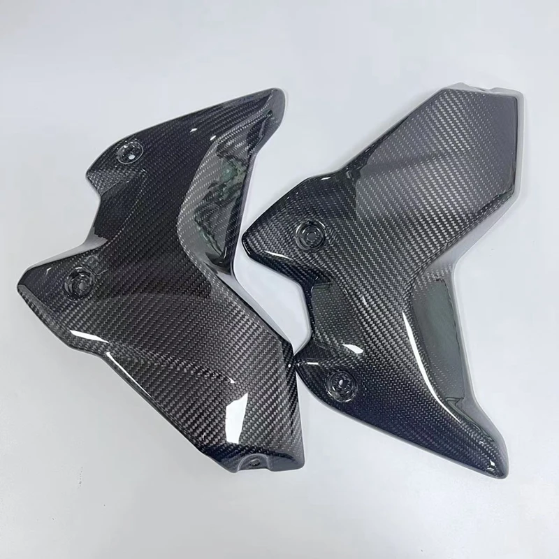 Super Sale Carbon Fiber Motorcycle Front Radiator Guard Frame Side Panel Fairing Cover for BMW R 1250GS R1250 R 1250 GS