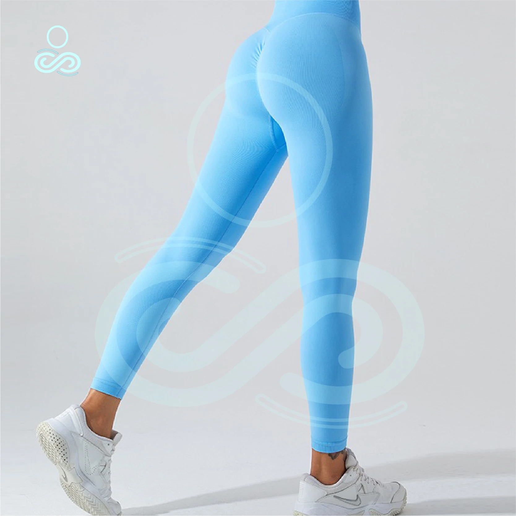 New High Waist Yoga Pants for Women Outdoor Running Speed Drying Fitness Pants Seamless Peach Hip Tight Sports Pants