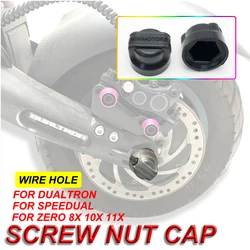 Tapa de tuerca de tornillo para minimotores DT, Dualtron Thunder Series, tuerca protectora, Scooter Eléctrico, monopatín, piezas de repuesto, accesorios