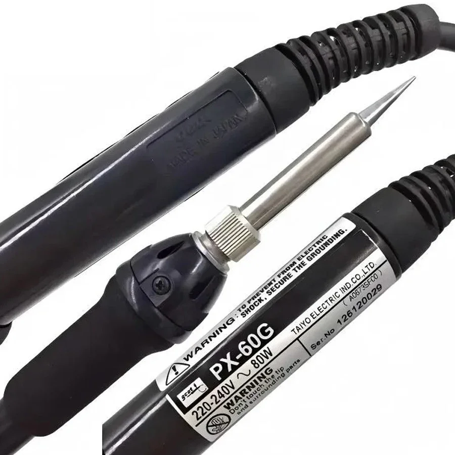 جوت 250 ℃ -450 ℃ محطة لحام صغيرة خالية من الرصاص مع مكواة لحام مضادة للكهرباء الساكنة يتم التحكم فيها في درجة الحرارة PX-501AS #5