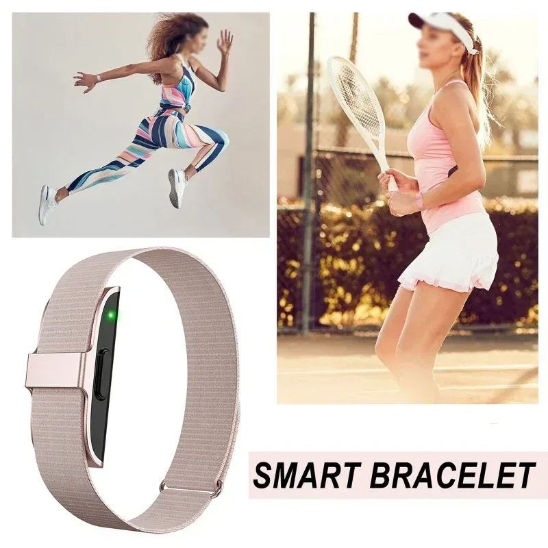 Pulsera inteligente electrónica para hombre y mujer, Monitor de ritmo cardíaco y presión arterial, podómetro, rastreador de Fitness deportivo, 2208A