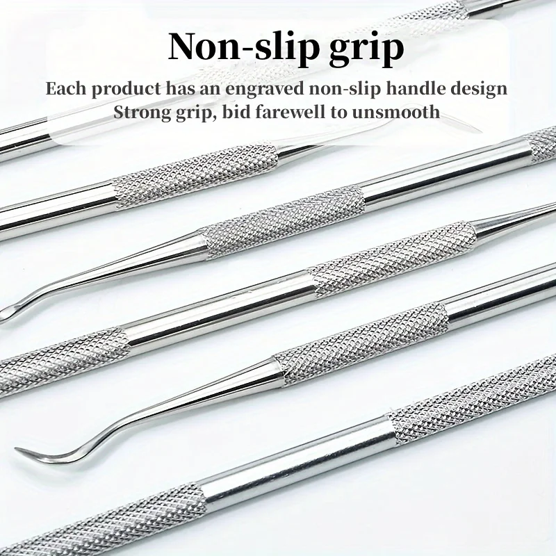 6 ピース/セットステンレス鋼歯科ミラー歯科キットポケット口ミラーアプライアンス