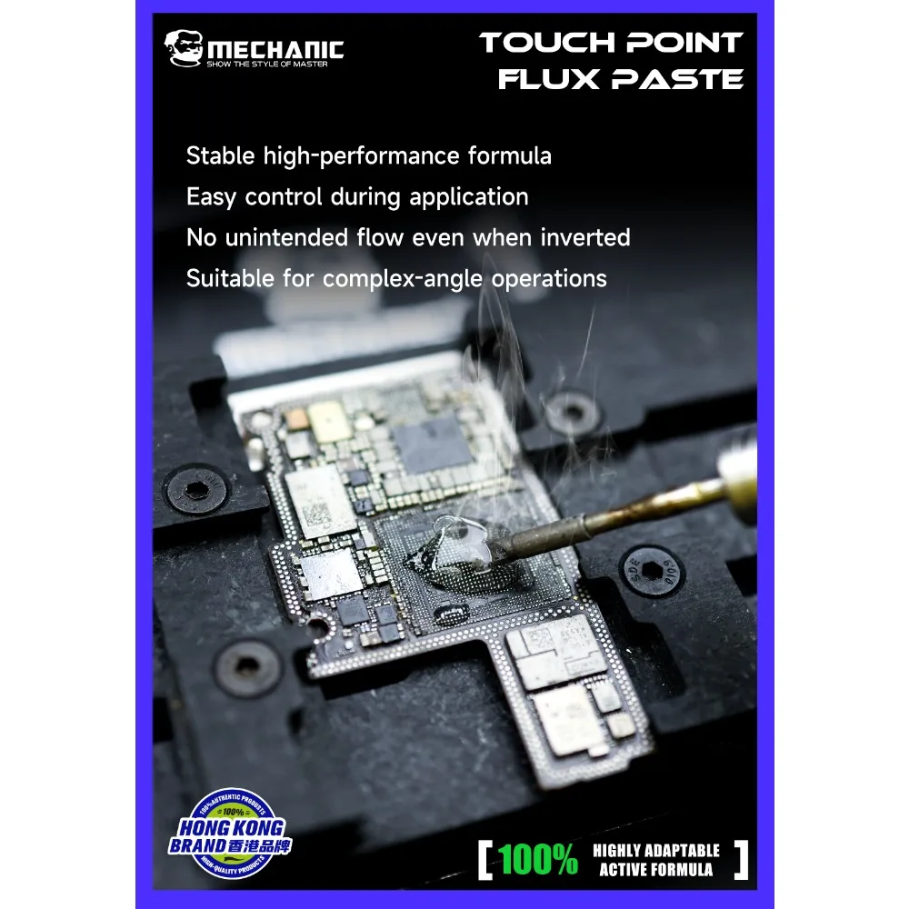 MECHANIC SF38 Nano Flux Paste For Electronics PCB IC Mobile Phone Chip CPU LED BGA Repairing Tracky High Performance Welding Too