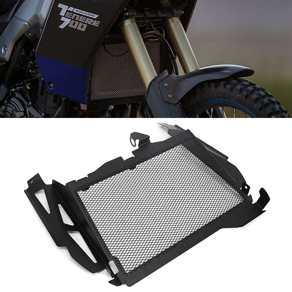 Motorcycle Accessories For Yamaha Tenere700 Tenere 700 World Raid Radiator Grill Guard Protector Grille Cover T7 TENERE 700