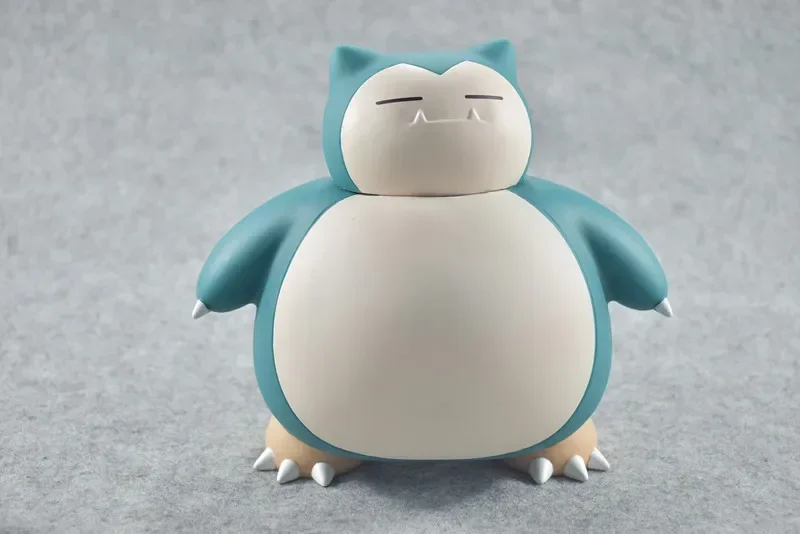 Pokemon Snorlax Anime Figure Model Piggy Bank Sitting Standing Snorlax Saving Pot Cartoon Doll Money Box Birthday Gift For Boys