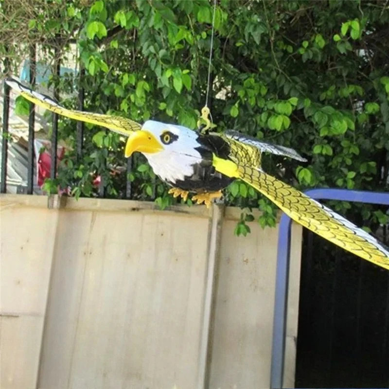 Elektronische Flying Eagle Sling Zwevende Vogelmodel met LED-geluid Kinderspeelgoed Cadeau Elektrische 360-graden Flying Eagle