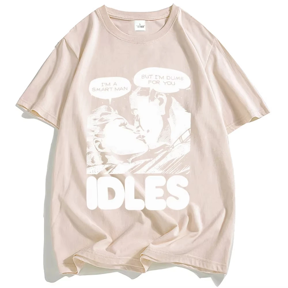 جديد وصول موضة أنا امان تي شيرت المهملات الأيدي اقتصاص S تي شيرت قصير الأكمام القطن الرجال بلايز الصيف س الرقبة الشرير الشارع #4