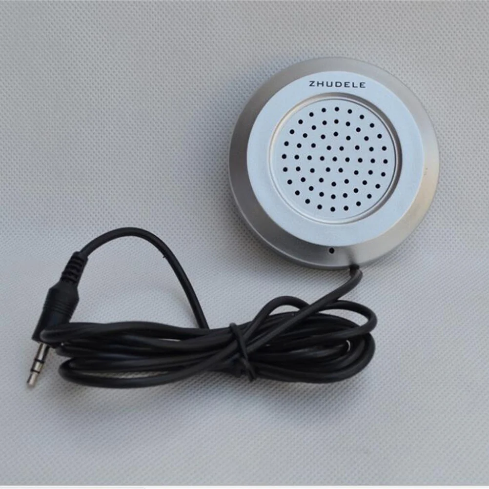 Intercomunicador de voz bidireccional para altavoz de ventana de banco comunicación de Audio bidireccional volumen ajustable sin ruido Metal