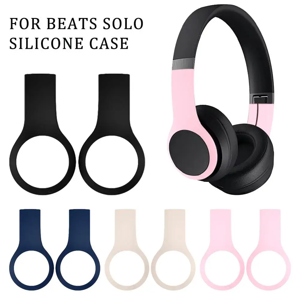 For Solo 1 Pair Protective Silicone Case Sweatproof Washable Scratchproof Reusable Case Cover Skin N8U5