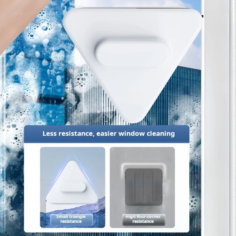 Leistungsstarkes magnetisches Glasreiniger-Fensterreinigungswerkzeug für den Innen- und Außenbereich zur Glasreinigung mit einer – Detail 9