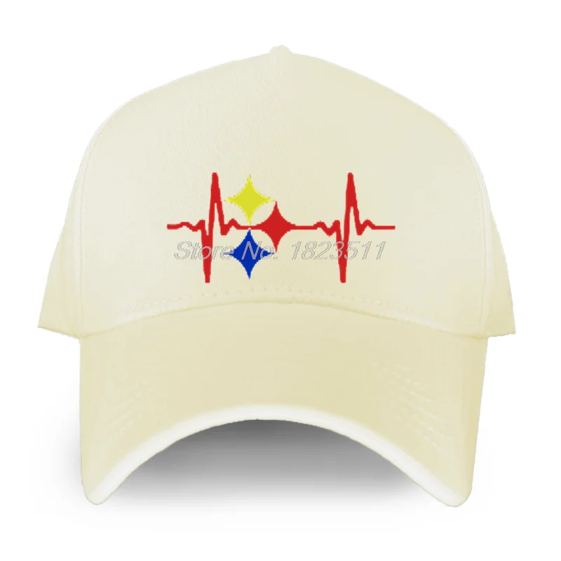 ستيلرز مقياس نبض القلب قبعة بيسبول الهيب هوب الرجال النساء القبعات قابل للتعديل قبعات عادية #4