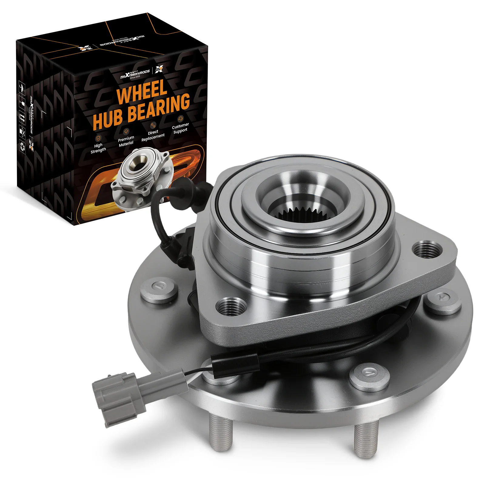 

Front Wheel Bearing Hub Kit for Nissan Armada Infiniti QX56 SP500701 2004 2005