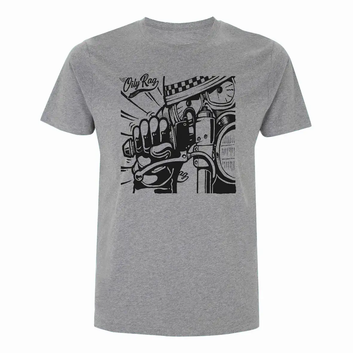 

Motorcycle Graphic Printing Summer Luxury Brand Cotton Men's and Women's T-Shirts Short Sleeves Street Fashion Trend Clothing