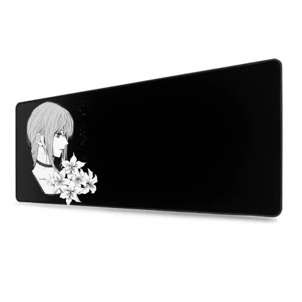 Chainsaw Man Mouse Pad Anime Mouse Mat Gamer Makima Gaming Accessories Mousepad Large Keyboard DeskMats Computer Keyboard Pad