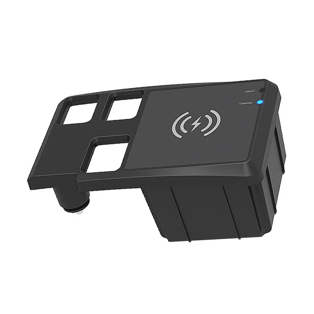 Wireless Mobile Charging Panel Adapter for Toyota for Land Cruiser Prado 2010 to 2017 Built-in Fuse 12V Safety Design