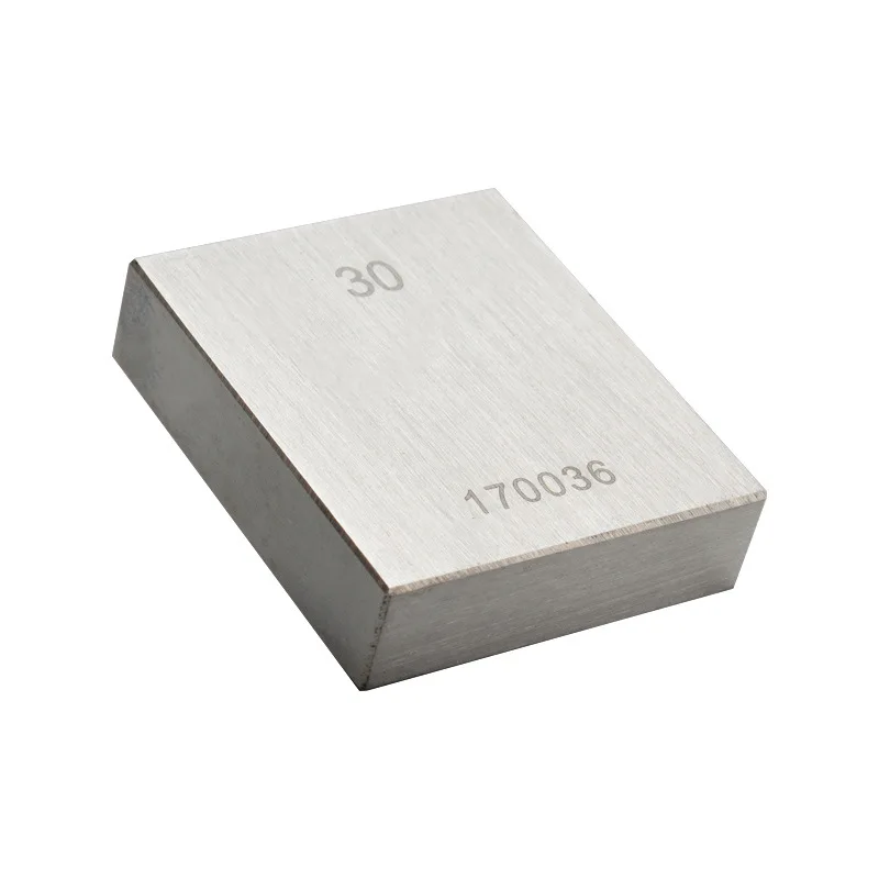 

Лидер продаж: одинарный стальной калибровочный блок из быстрорежущей стали GCr15, класс GR0, GR1, GR2