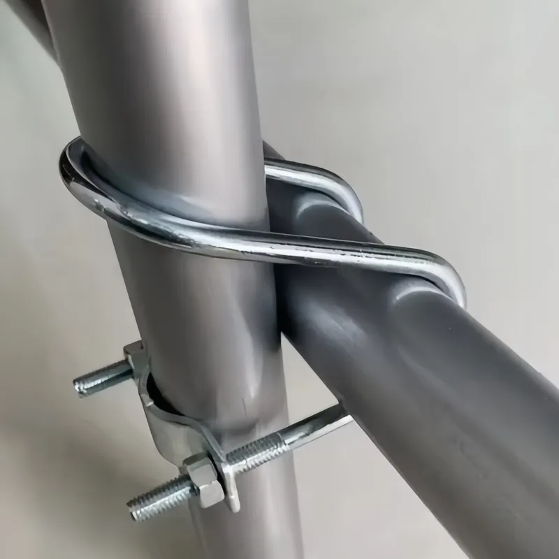 

5-Set 25mm Pipe Clamp for Farm Lightweight Aluminum for Vegetable Garden Structure Awning Construction Round Pipe Connecti...