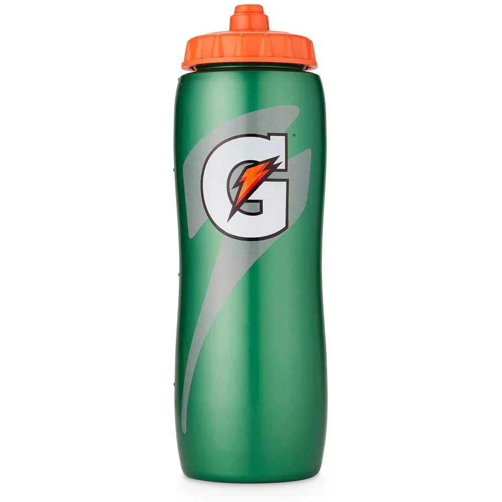 Botella de Agua Deportiva Gatorade Star, Botella de Agua Aislada para Entrenento Físico, Tipo Presión, para Baloncesto, Gi...