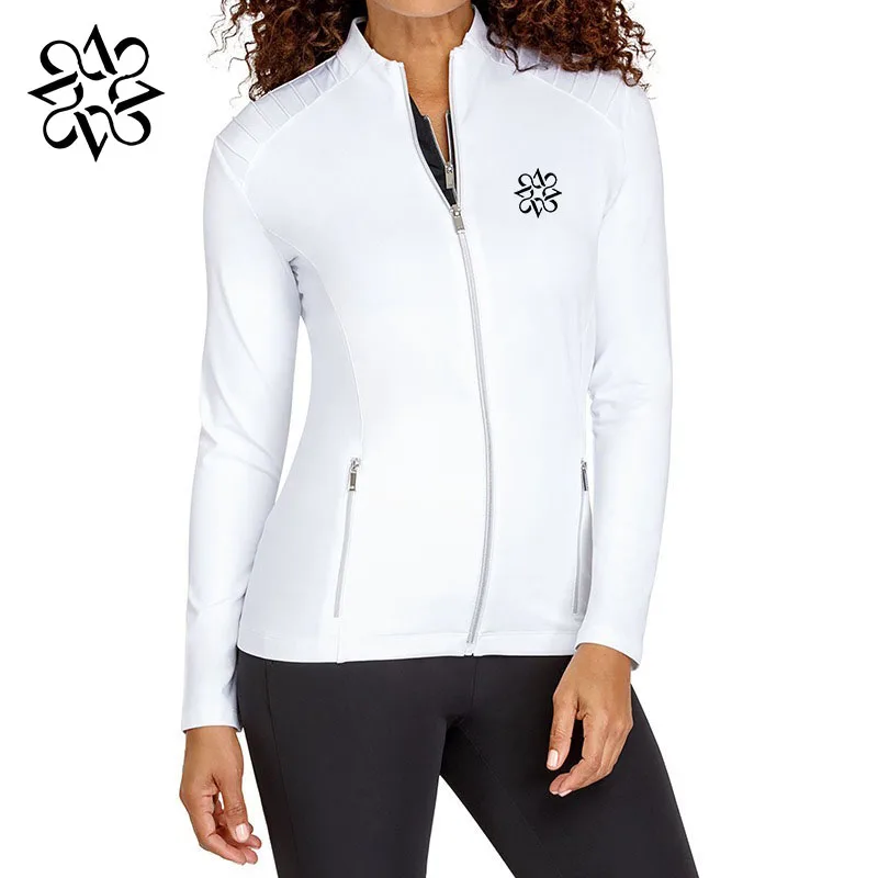 

ST ANDREWS 2024 New women's golf shirt Women's golf jacket Long sleeved sports windproof jacket Knitted cardigan