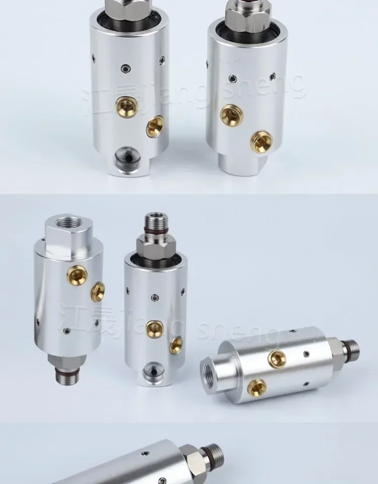 RIX CNC 공작기계 고속 회전 조인트 LX84/86M-234/244 나사 연결을 중심부 물 배출구로 교체