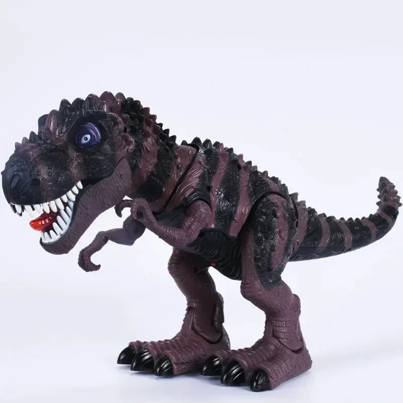 Juguete parlante para caminar, juguete interactivo, modelo de dinosaurio en movimiento, muñeca divertida, Mundo Jurásico, dinosaurio eléctrico, sonido Flash, t-rex, regalo para niños