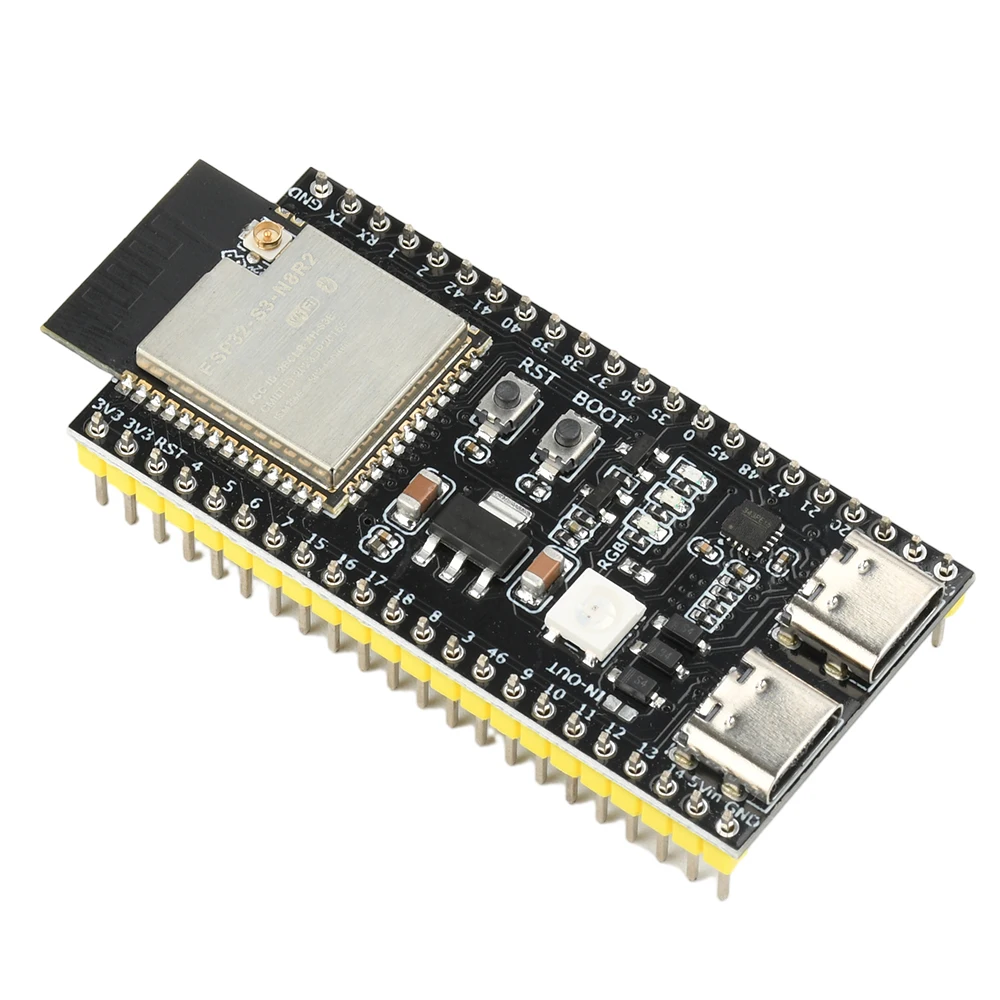 ESP32-S3 WiFi BT Entwicklungsboard Dual-Core-Prozessor Hochleistungs-150-Mbps-Datenrate 2 Type-C-Schnittstellen N16R8 N8R2 Modul – Detail 13